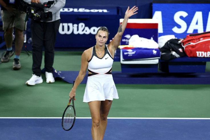 Reigning women's champion Aryna Sabalenka has now reached the quarter-finals or better at 12 straight Grand Slam tournaments
