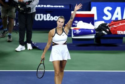 Reigning women's champion Aryna Sabalenka has now reached the quarter-finals or better at 12 straight Grand Slam tournaments