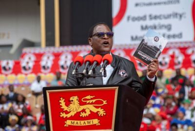 President Lazarus Chakwera from the Malawi Congress Party (MCP) is seeking a second term
