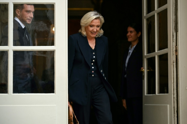 Le Pen said only elections could break the impasse