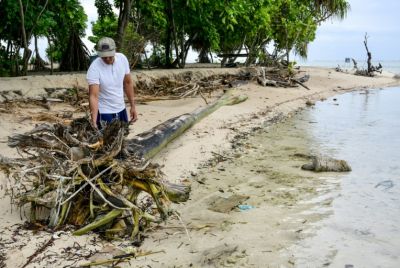 The plaintiffs want help in installing protective measures such as planting mangrove trees