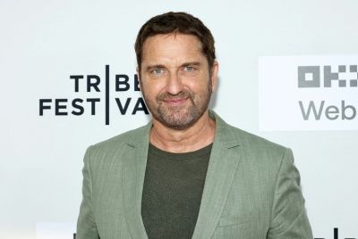 Gerard Butler attends the "How To Train Your Dragon" premiere in June