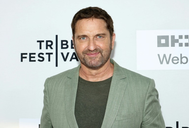 Gerard Butler attends the "How To Train Your Dragon" premiere in June