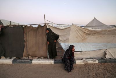 The vast majority of Gaza's more than two million people have been displaced at least once during nearly two years of war