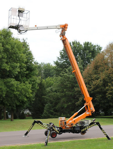 ReachMaster TS66 Orange Atrium Lift