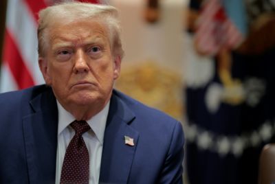 President Donald Trump said the US strike on an alleged drug-smuggling boat should "serve as notice to anybody even thinking about bringing drugs into the United States of America"