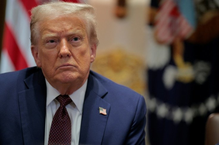 President Donald Trump said the US strike on an alleged drug-smuggling boat should "serve as notice to anybody even thinking about bringing drugs into the United States of America"