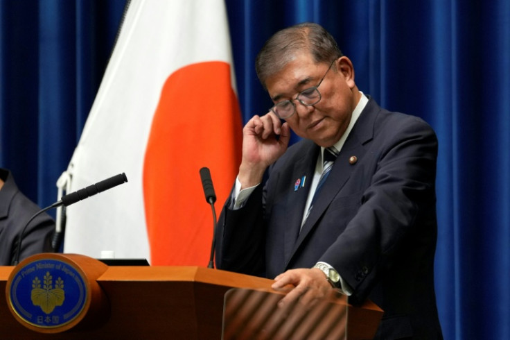 Japanese bond yields also climbed after Ishiba said Sunday he would step down after less than a year in power