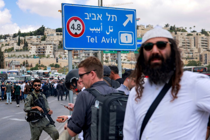 The Israeli army said troops were searching the area for suspects
