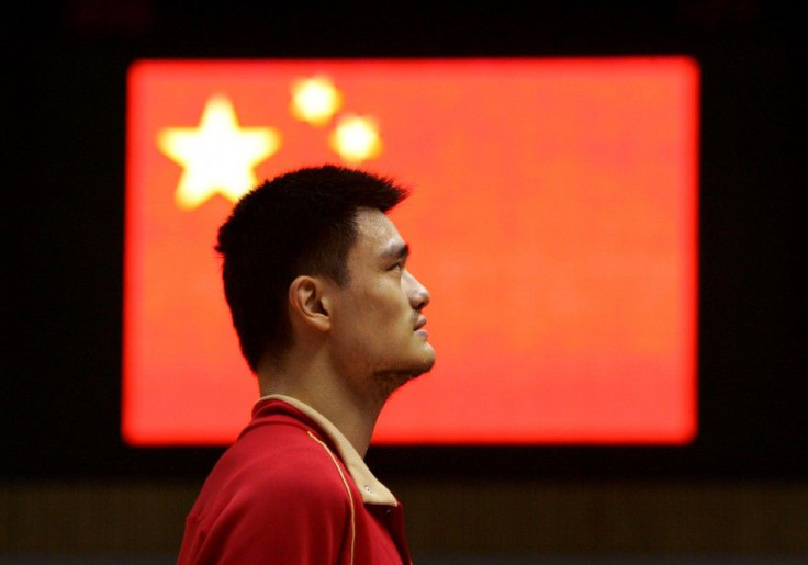 Chinese basketball superstar Yao Ming