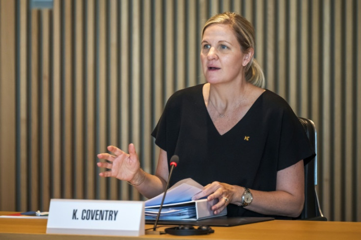 IOC president Kirsty Coventry said the same restrictions as the Paris Olympics will apply to Russian athletes wishing to compete as neutrals at next year's Winter Games