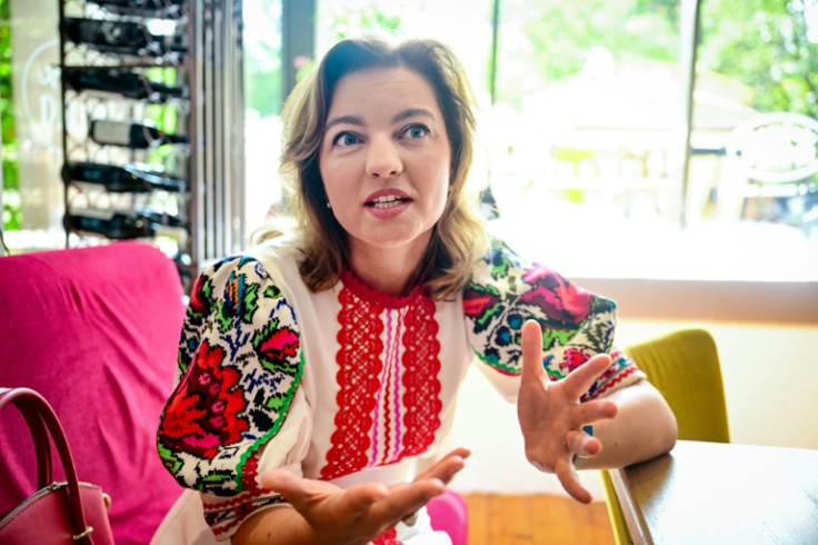 Nadia Darie, who lives in Romania, describes the elections as part of 'a big battle between the East and West'