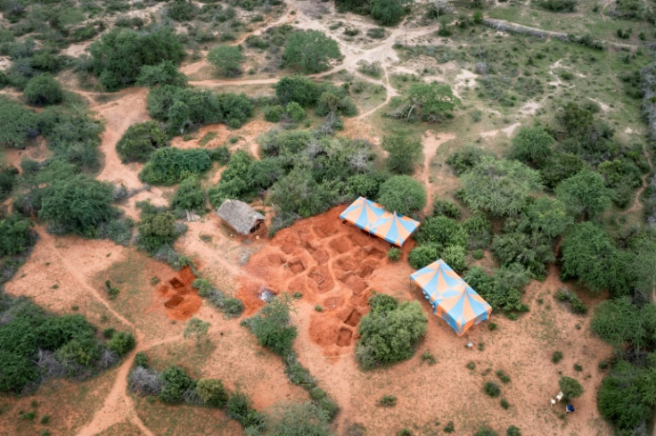 The mass-grave site where the first bodies were discovered is some 30 kilometres (20 miles) from the latest suspected victims