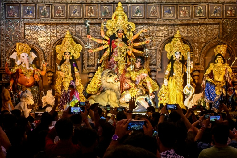India’s Divine Designs Meld With AI At Durga Puja Festival