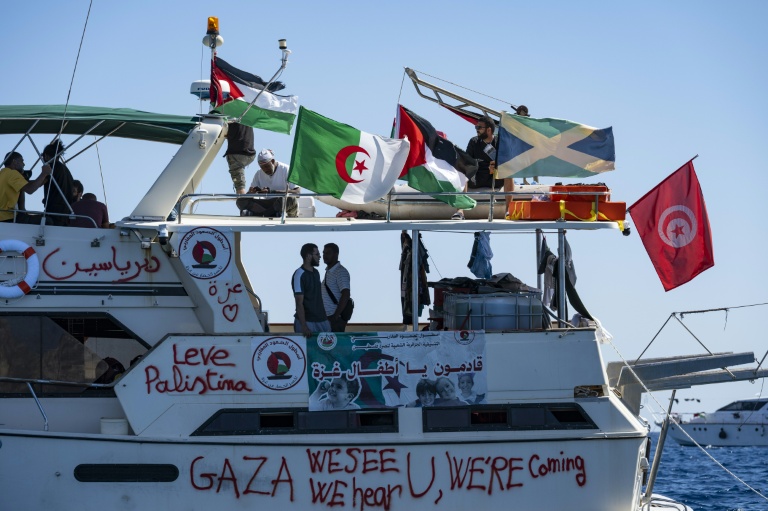 Israeli Warships Intercept Gaza Aid Flotilla With Greta Onboard thumbnail
