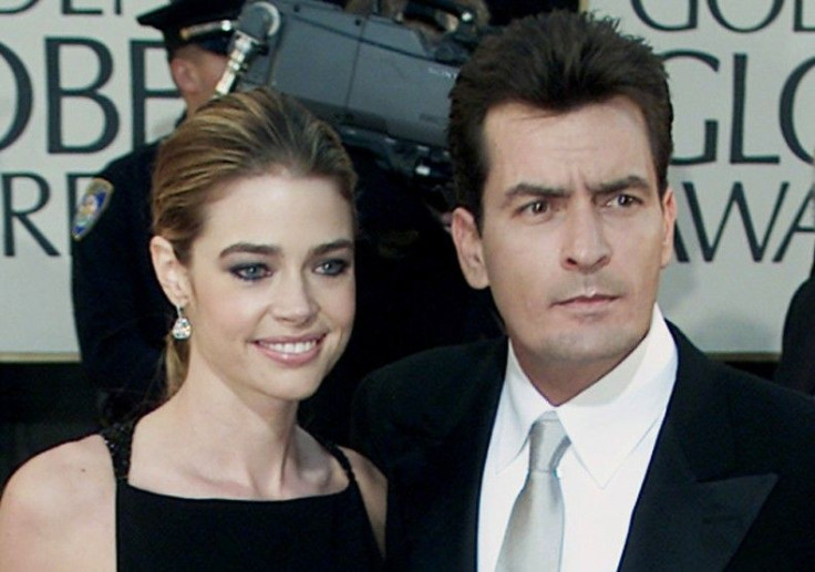 Charlie Sheen and Denise Richards 