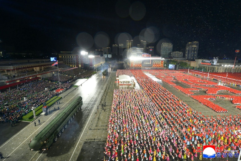 North Korea Shows Off ‘Most Powerful’ Missile At Military Parade