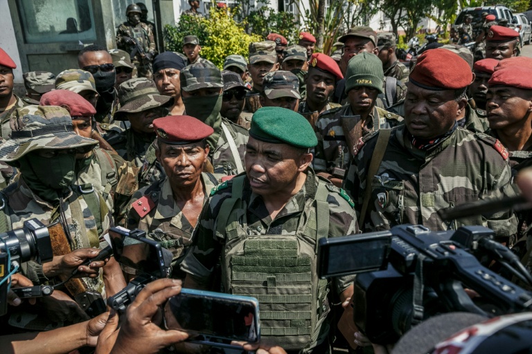 Madagascar Soldiers Join Protestors
