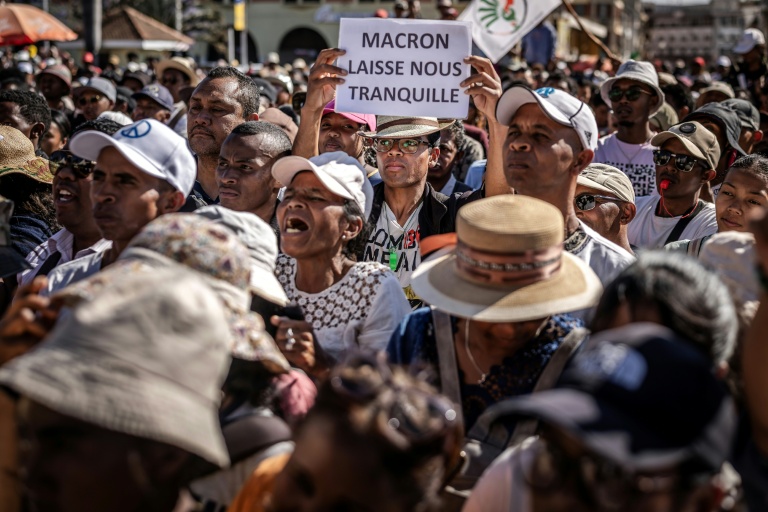 Madagascar’s Protests Fan Anger Against Colonial France