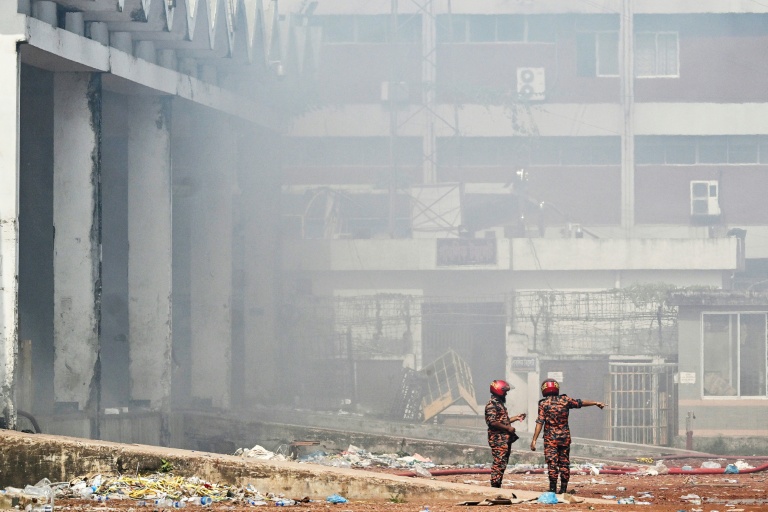 Bangladesh Probes Cause Of Massive Airport Fire