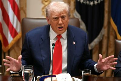 US President Donald Trump