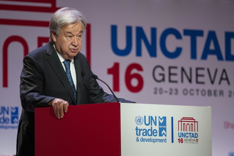 Global Trade System Risks Coming Off The Rails: UN Chief Global Trade System Risks Coming Off The Rails: UN Chief