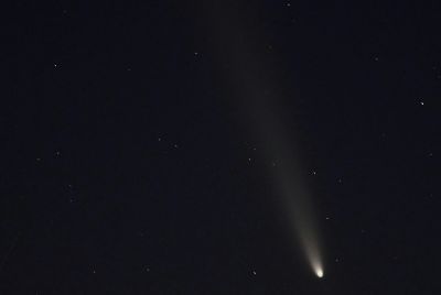 3I/ATLAS seen by scientist glowing in Green hue