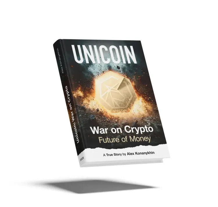 Review of UNICOIN: War on Crypto &amp; Future of Money, a book by Alex Konanykhin