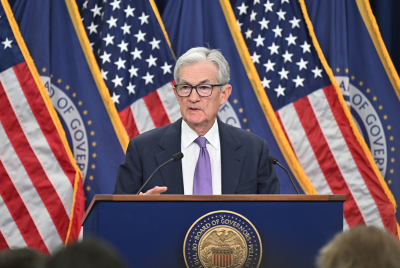 US Federal Reserve Chairman Jerome Powell