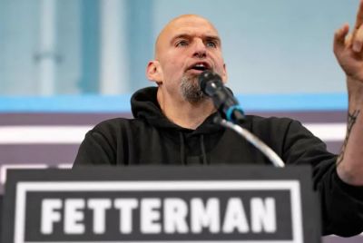 Sen. John Fetterman Addresses Pro-Palestine 'Vandalism' Of His Wife's Store