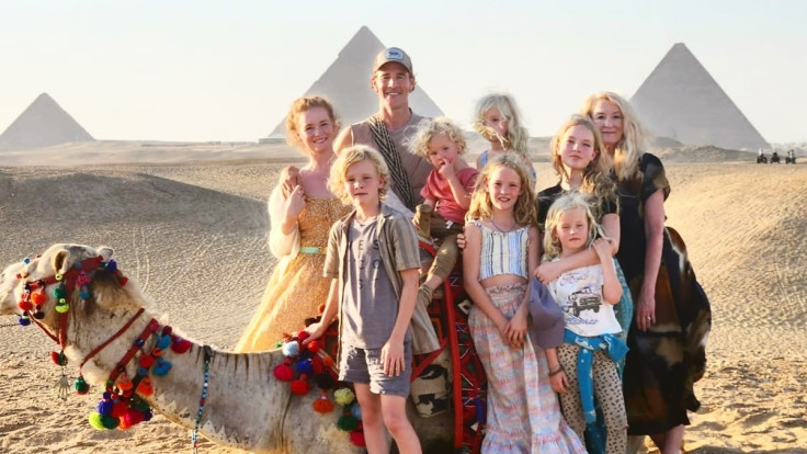 James Van Der Beek and family