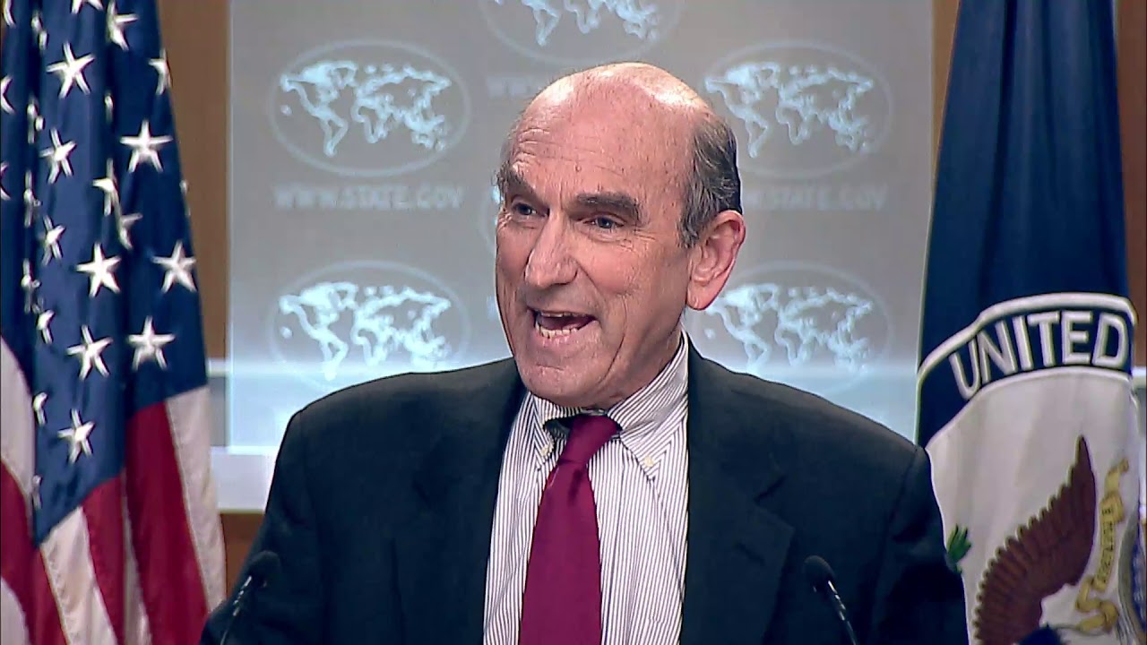 Elliott Abrams Says There Is No Legal Basis for U.S. Seizing Venezuelan Crude: ‘It’s Not Our Oil’ Elliott Abrams Says There Is No Legal Basis for U.S. Seizing Venezuelan Crude: ‘It’s Not Our Oil’