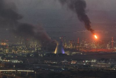 Israel and Iran launched multiple rockets at each other for a fourth day, putting more upward pressure on oil prices