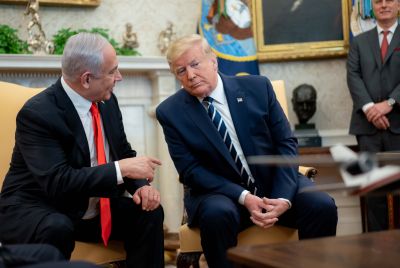 President Trump Meets with Israeli Prime Minister Benjamin Netanyahu