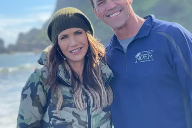 Kristi and Bryon Noem