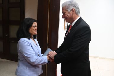 Diaz-Canel and Jayapal