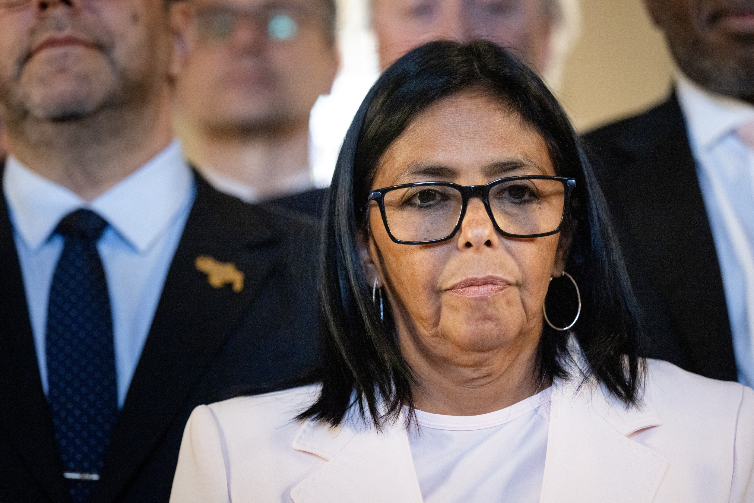 Trump Administration Reportedly Told Prosecutors To Stand Down On Venezuela's Interim Leader Delcy Rodriguez thumbnail
