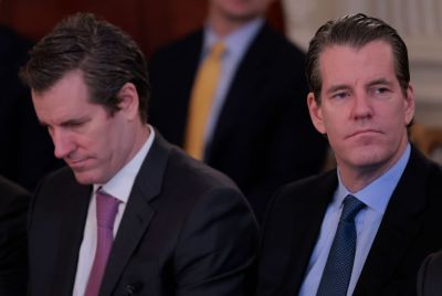 Cameron Winklevoss and Tyler Winklevoss, co-founders of Gemini Trust Co