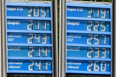 Oil prices surge in Europe