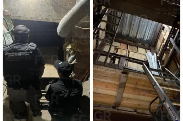 Mexican Authorities Discover Underground Tunnel With Electronic Transport System Near U.S. Border
