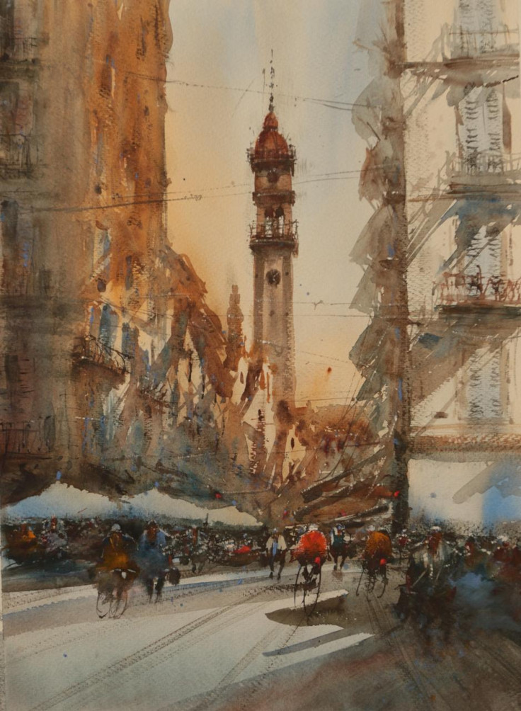 Valery Kruchkovski “Agiou Spiridonos Kirkira” Cityscape - First Prize