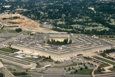 Pentagon aerial view