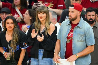 Taylor Swift and Travis Kelce