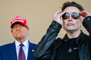 U.S. President Donald Trump and Elon Musk.