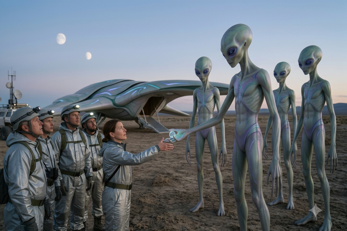 Alien Contact in 2028? Here’s Why A Time Traveller Claims Aliens Do Not Come From Outer Space