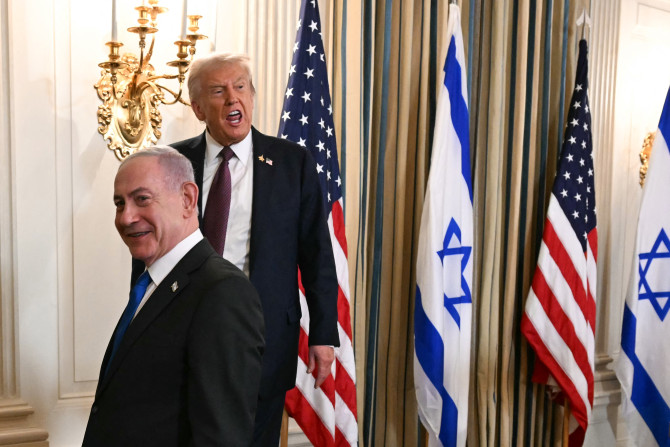 US President Donald Trump and Israeli Prime Minister Benjamin Netanyahu