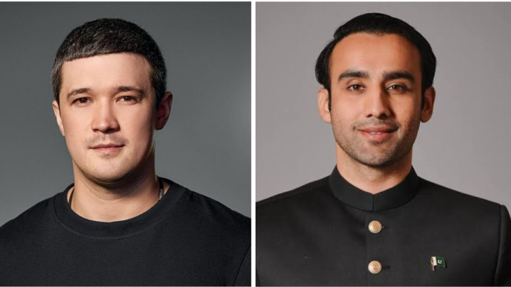 Mykhailo Fedorov and Bilal Bin Saqib