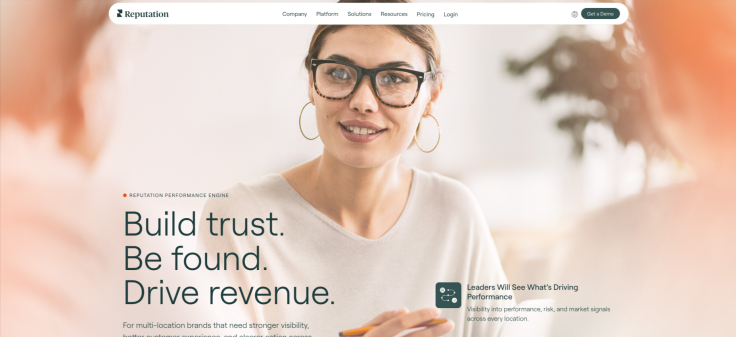 reputation.com homepage