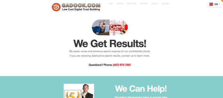 gadook.com homepage