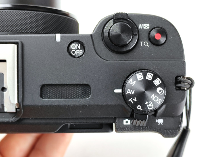 Canon Powershot V1 controls